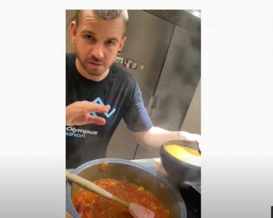 Caldo gusto pescado gambas