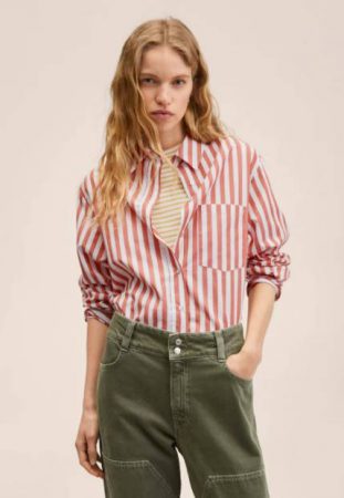 camisa algodon mango 5 Merca2.es