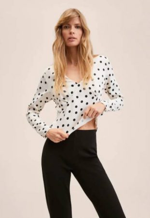 camisa satinada mango 3 Merca2.es