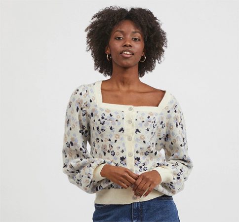 cardigan corto botones vila