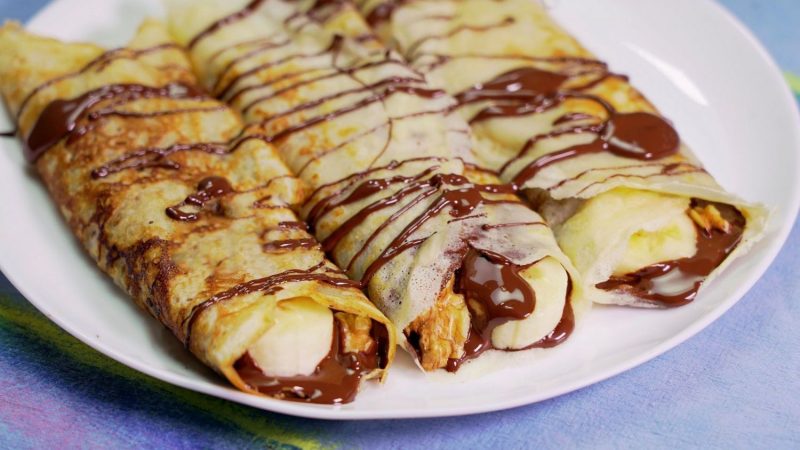 crepes de chocolate y platano Merca2.es