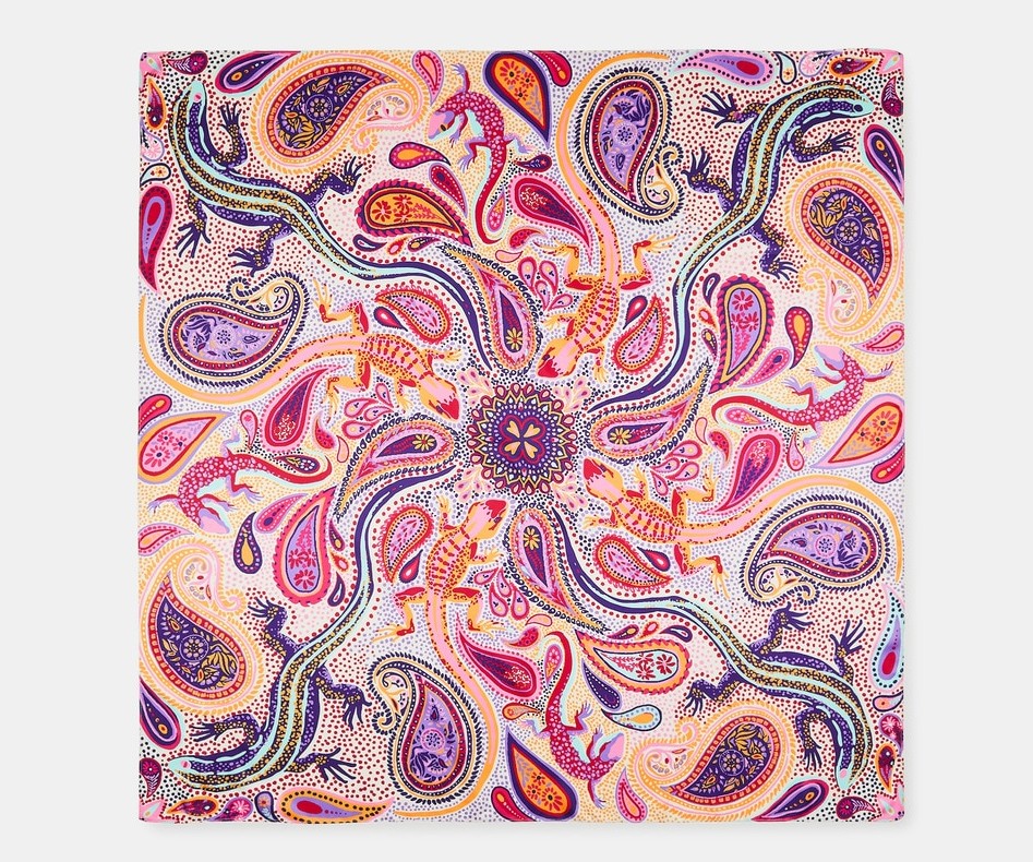 pañuelo estampado paisley lt