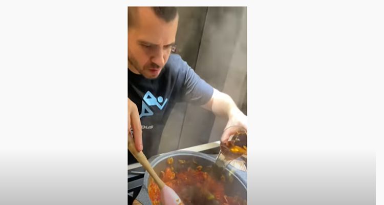 Salsa gambones horno pulpa ñora