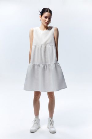 vestido lino sfera 5 Merca2.es