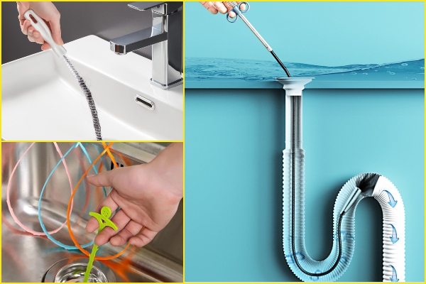 El cepillo para desatascar tuberías de Aliexpress que no ocupa nada y es infalible