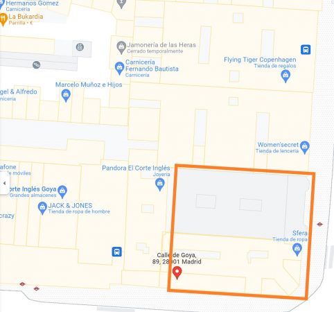 Las puertas que le abre a El Corte Inglés su futuro hotel en Goya 1 Merca2.es corte ingles 1 Merca2.es