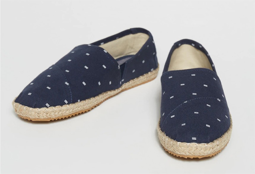 espardeña estampada sfera el corte ingles