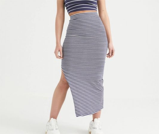 El Corte Inglés: la falda de Green Coast perfecta para llevar a diario por 25'99€ y otras gangas 30 Merca2.es falda estampado rayas inside el corte ingles