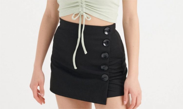 El Corte Inglés: la falda de Green Coast perfecta para llevar a diario por 25'99€ y otras gangas 36 Merca2.es falda pantalon detalle botones inside