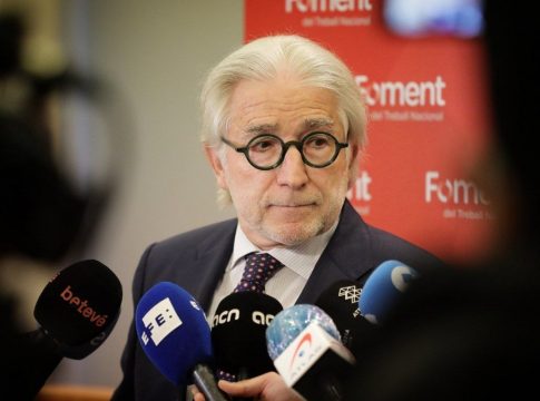 Josep Sánchez Llibre, presidente de Foment Josep Sánchez Llibre, presidente de Foment