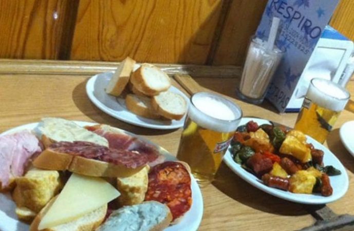bares tapas gratis