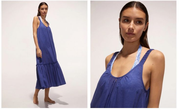 vestido playero el corte inglés