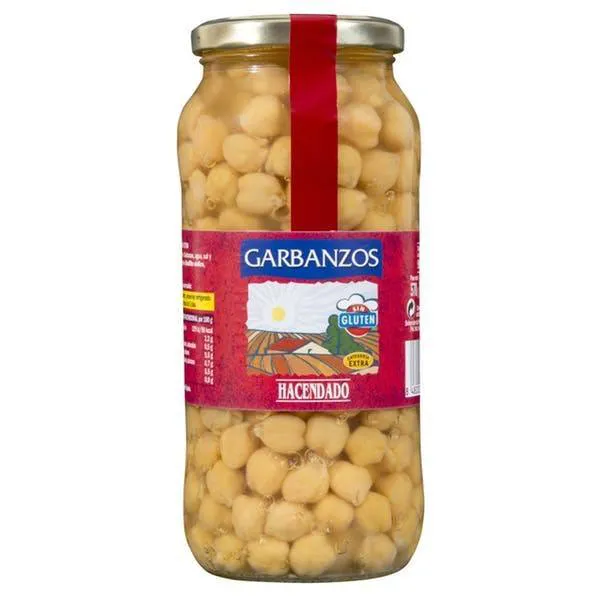 Hacendado quién cobra por los garbanzos 1,97 euros