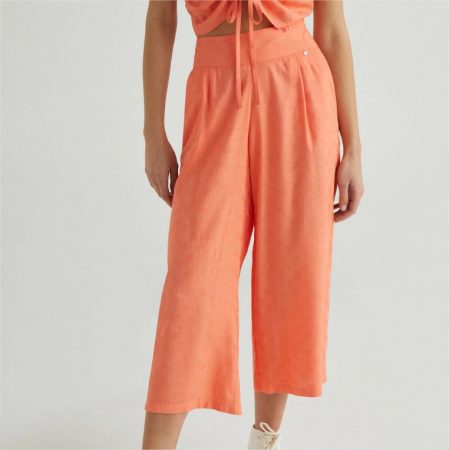 pantalon fluido jacquard green coast el corte ingles