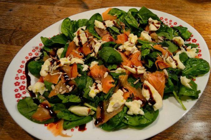 La comida está hecha