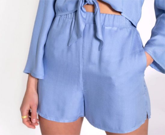 short fluido the are el corte ingles