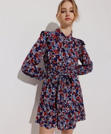 vestido corto camisero easy wear