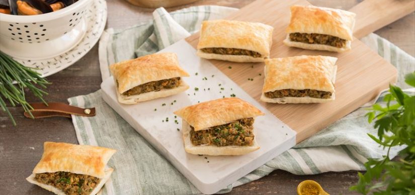 6 bocaditos de mejillones al curry Merca2.es