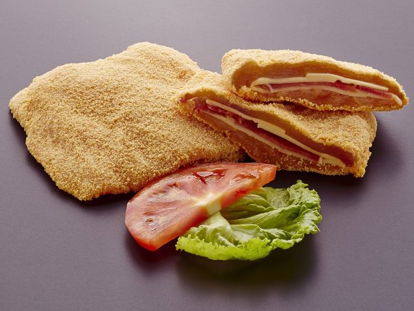 Cachopo de Pollo Campero con jamon iberico y queso Edam. Carne para freir. CACHOPO Merca2.es