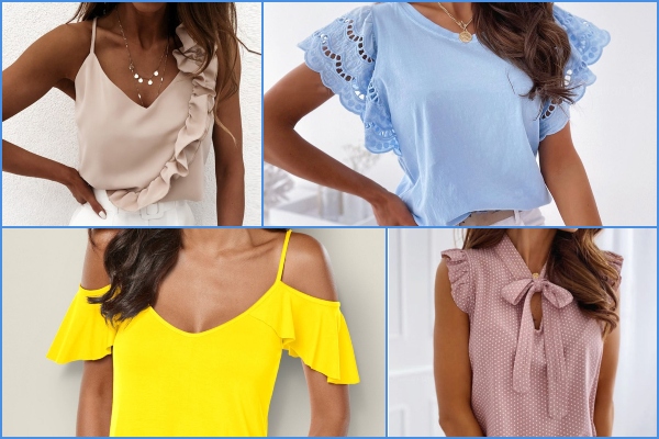 La blusa de volantes de Aliexpress que cuesta solo 5’83 euros y es monísima 