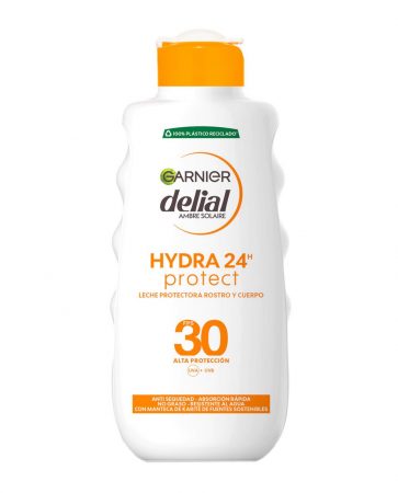 Leche protectora rostro y cuerpo Hydra 24 protect FPS 30 Delial Merca2.es