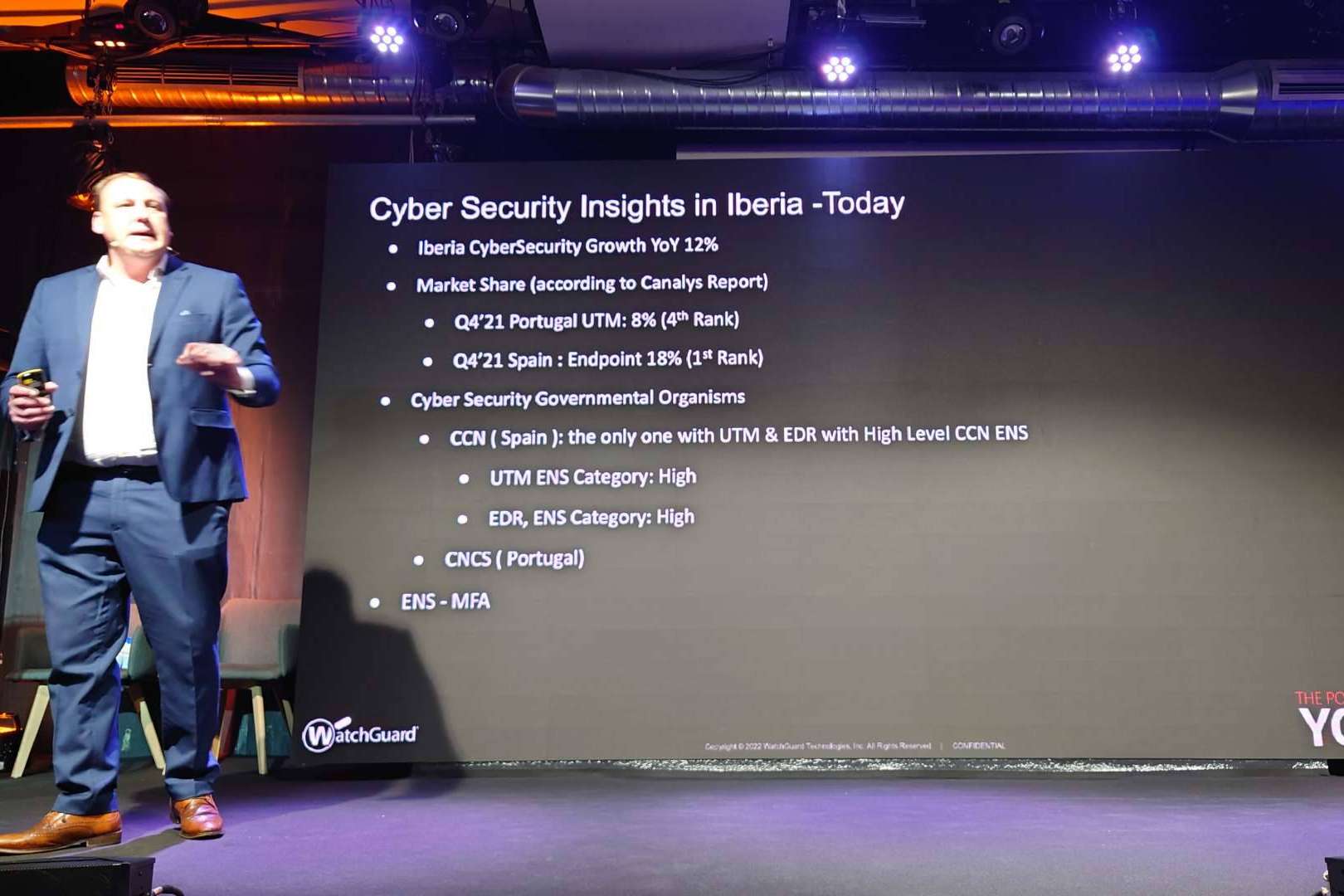 3digits estuvo presente en la conferencia anual Apogee de partners de WatchGuard de 2022