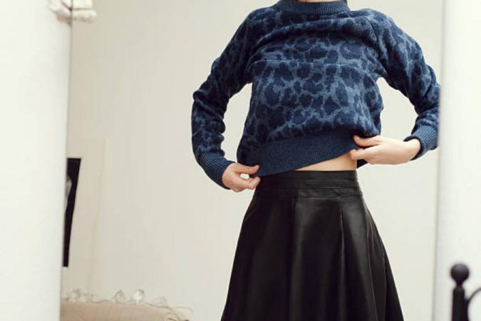 Más alta y estilizada con la parte de arriba