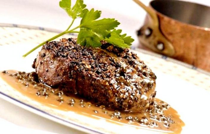 solomillo a la pimienta flambeado Merca2.es