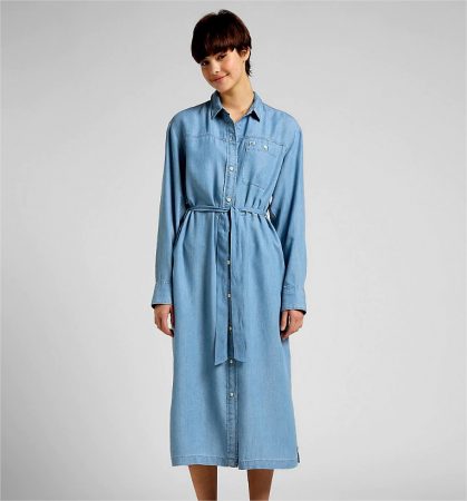 El Corte Inglés: el vestido largo con bordados de Fórmula Joven por 24,99 euros y otras gangas 74 Merca2.es vestido botones manga larga lee