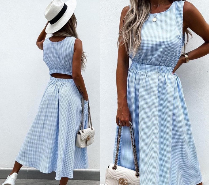 vestido cut out