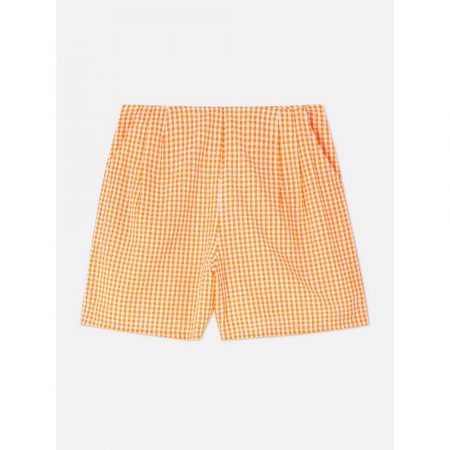 Pantalón corto a cuadros vichy