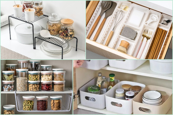 Aliexpress: organizadores de cocina que duplicarán el espacio útil de tus armarios