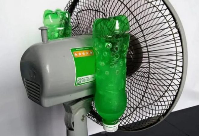 Convierte tu ventilador en un aire acondicionado