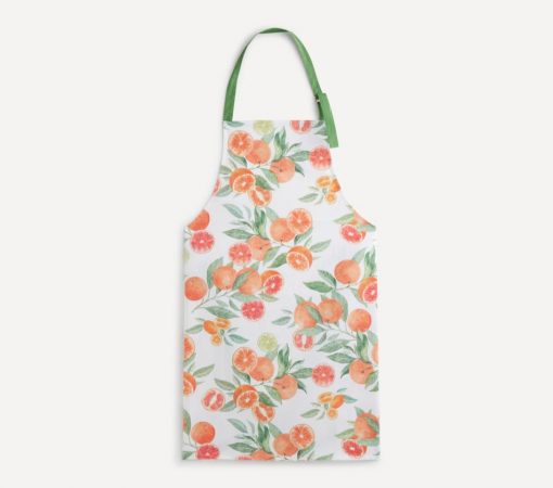 delantal algodon citrus el corte ingles
