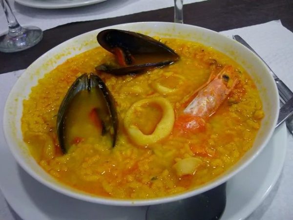 arroz con bacalao