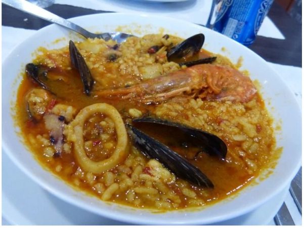 arroz con bacalao