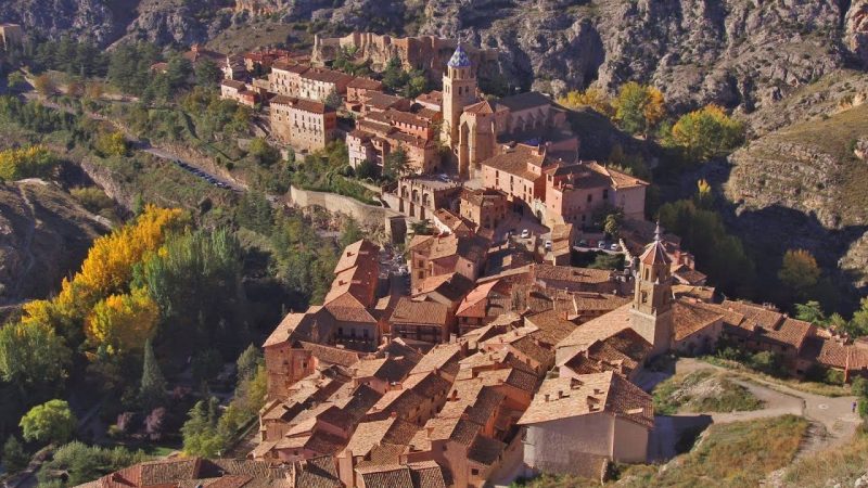 albarracín pueblos amurallados