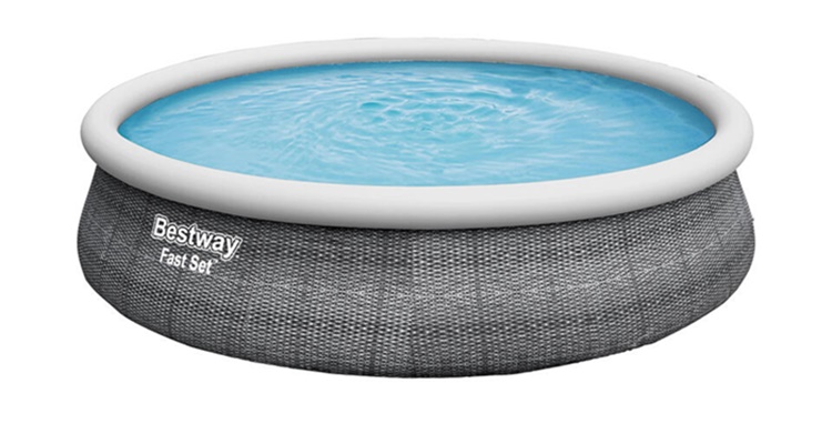 Piscina desmontable ratán Decathlon
