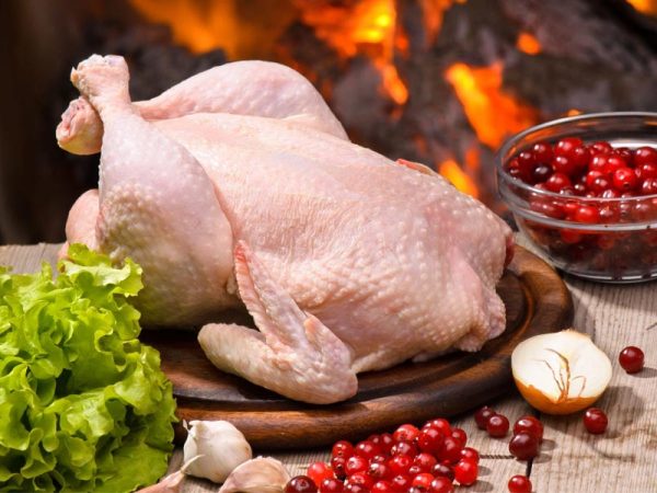 Ingredientes para el pollo asado