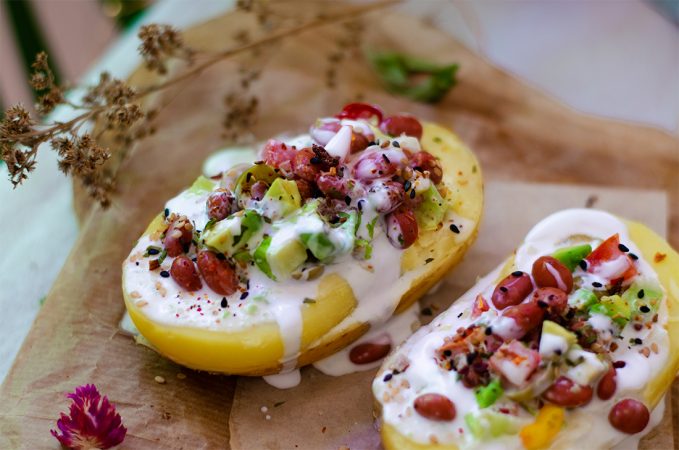 receta patata rellena mayonesa vegana sin carne 6 Merca2.es