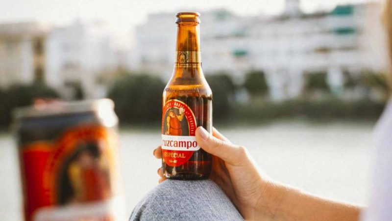Cruzcampo es la marca de cervezas española más fuerte