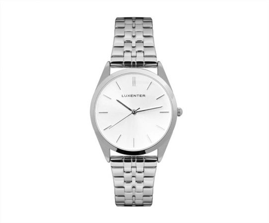 Reloj de mujer Iliwa de aleación de metal con baño de rodio