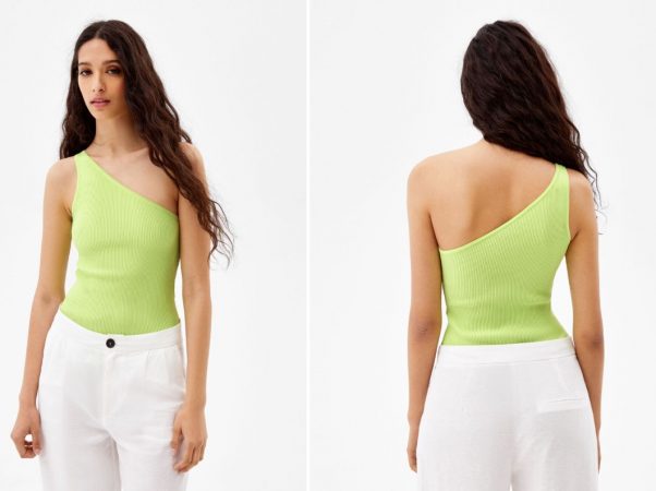 Body tirantes rib de Bershka