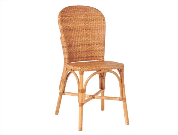 Silla de cocina de ratán Bistró