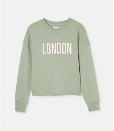 Sudadera básica de mujer texto el corte inglés