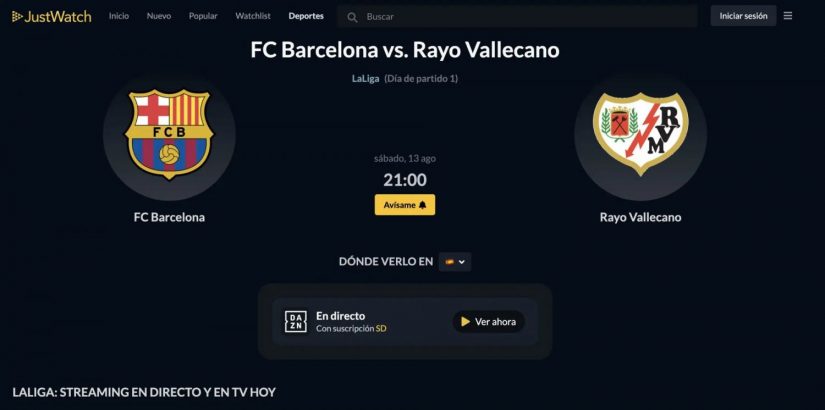 fútbol streaming