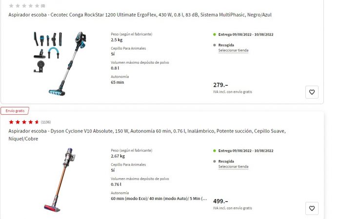 La mejor aspiradora de MediaMarkt solo cuesta 329 euros 34 Merca2.es aspiradora