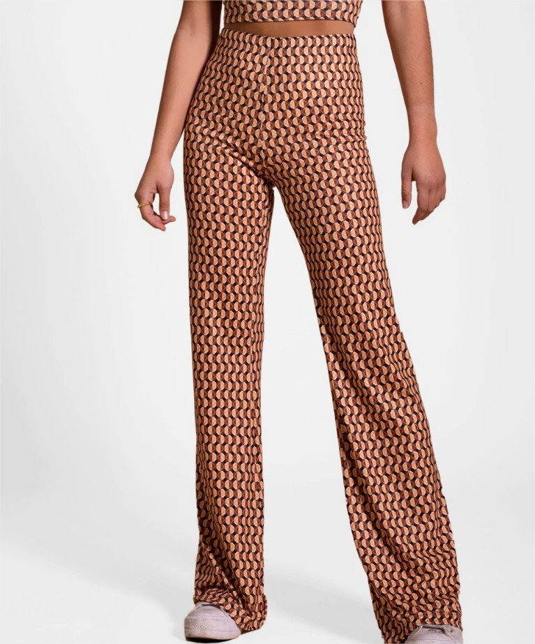 pantalon ancho acampanado the are