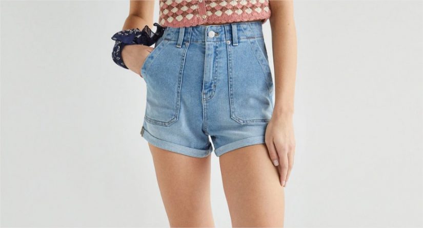 Pantalones con descuentos de hasta el 50% en el El Corte Inglés: chinos, jogger y más 53 Merca2.es short vaquero green coast el corte ingles