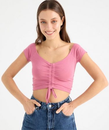 top manga corta inside el corte ingles